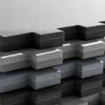 Dalles de sol élastiques - Essai de poids surfacique unitaire