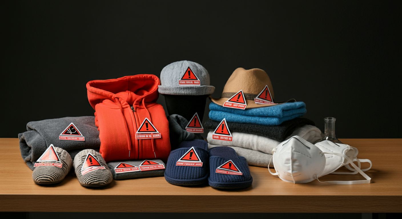 SafetyGate Produits dangereux de l&rsquo;UE retirés du marché en novembre 2024 et risques pour la sécurité